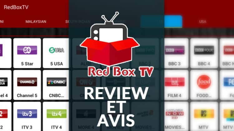 Avis et Review de l'application RedBox TV