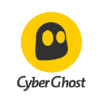 Le logo de CyberGhost, un VPN payant mais très efficace
