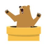 Le logo du VPN TunnelBear et son ours emblématique