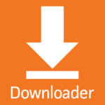 Le logo de l'application Downloader