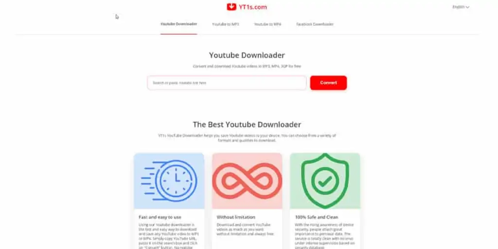 YouTube Downloader : un site qui propose de convertir les vidéos YouTube au format MP3, MP4 et 3GP