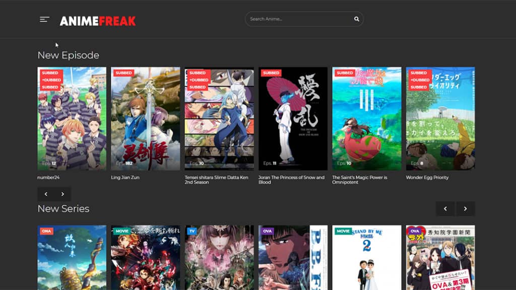 Le site AnimeFreak, une excellente alternative pour le streaming d'anime