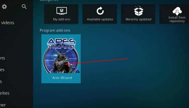 Ares Wizard Addon