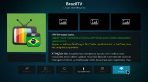 BrazilTV Kodi Addon Instalação