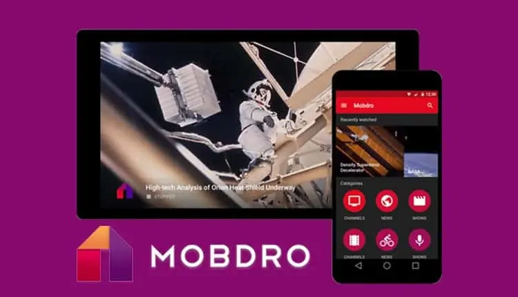 Mobdro é um aplicativo de streaming para assistir canais de TV de todo o mundo
