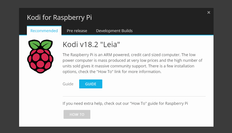 Como instalar o Kodi 18 Leia em Raspberry