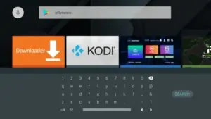 Também na android tv box, vai necessitar do Downloader para baixar e instalar o aplicativo Apollo TV