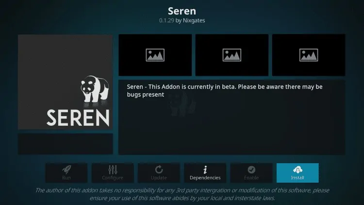 Se é um usuário Premium, então vai querer Assistir Filmes e Vídeos 3D e 4K no Addon Seren do Kodi
