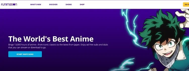 funimation site