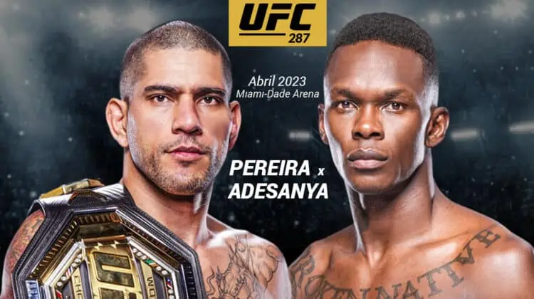 Guia de como Assistir Grátis ao UFC 287 com Alex Pereira x Israel Adesanya
