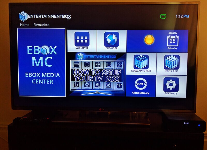 Ebox android TV Launcher