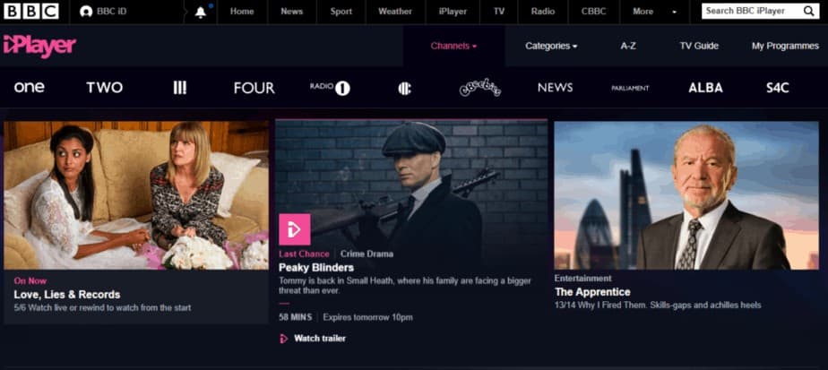 bbc iplayer from abroad