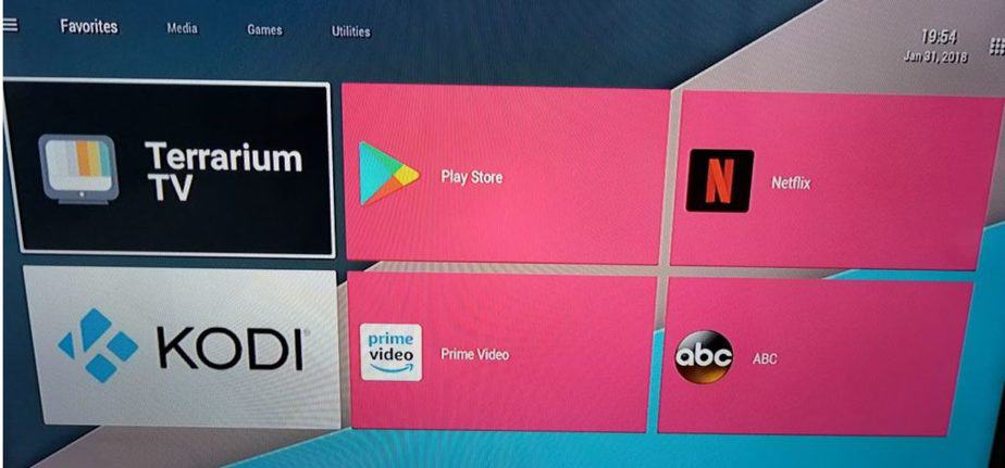 Android TV Launcher