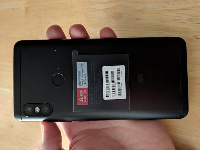 Xiaomi Redmi Note 5 Battery capacity