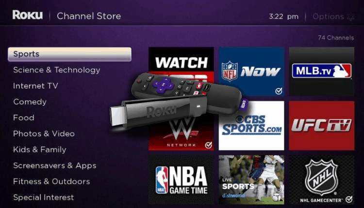 Here's How You Can Watch LIVE Sports on Roku for FREE!