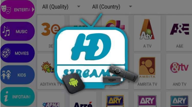 How to Install HD Streamz APK on Firestick & Android TV Box for Live TV
