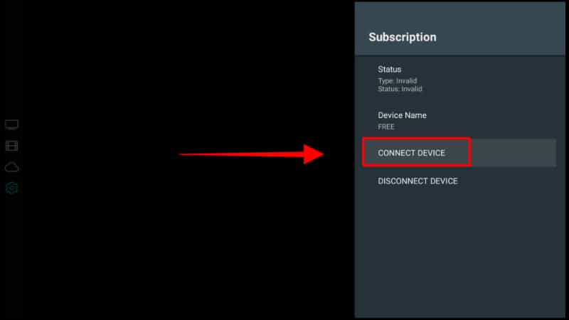 Connecting subscription