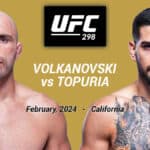 Guide about how to watch Volkanovski vs Topuria on UFC 298, Online for Free